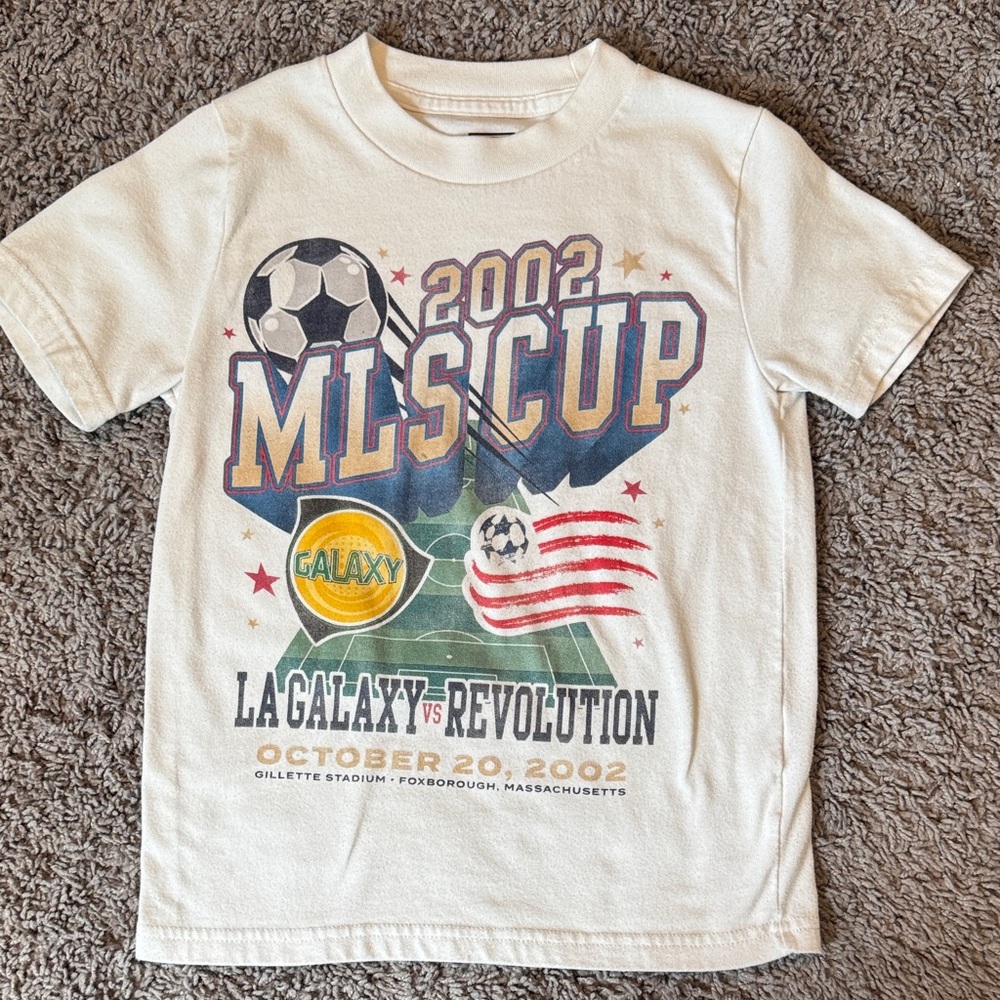 Abercrombie Kids MLS Cup 2002 Kids T-Shirt - White